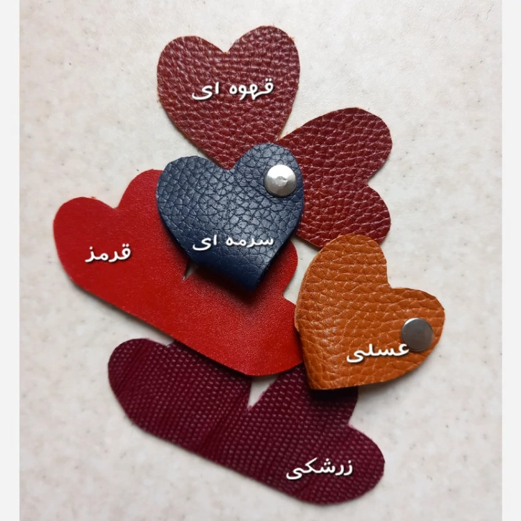 محافظ سیم هدست و هدفون و ... (چرم طبیعی ) یک عدد