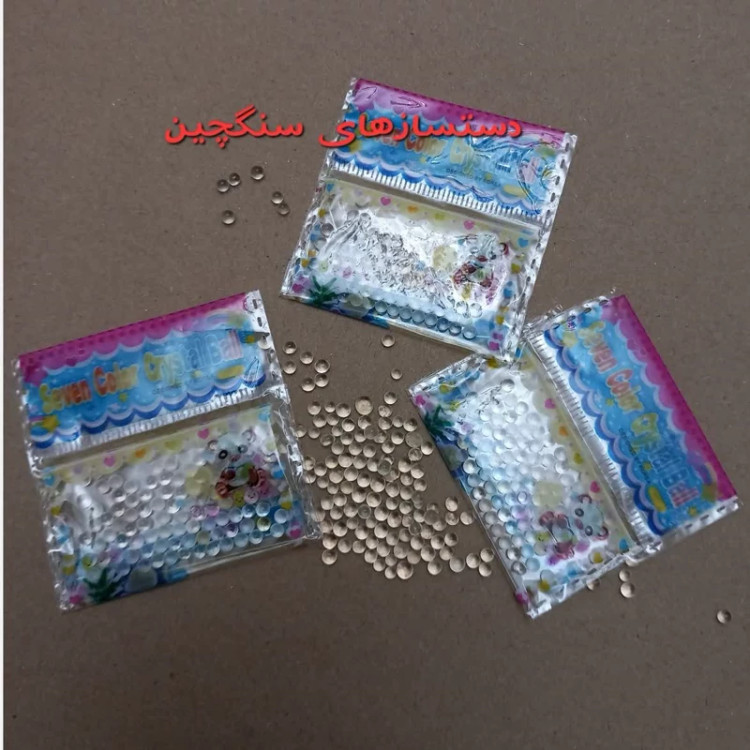 (گرد و تیله ای) خاک ژله ای شفاف خاک ژله ای بی رنگ خاک ژله ای شیشه ای خاک ژله ای سفید خاک ژله ای کریستالی
